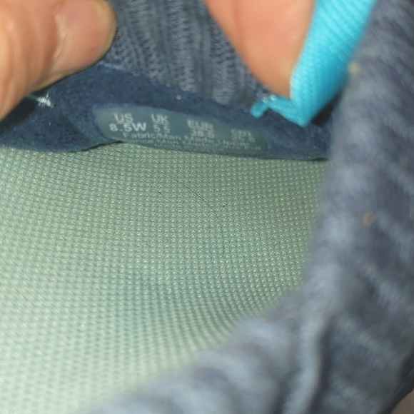 RYKA ASCENT SLIP-ON SNEAKER 8.5W blue WIDE WIDTH - Picture 8 of 9